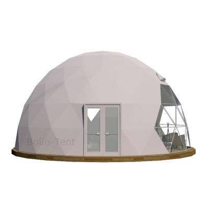 China UV-resistant Outdoor Glamping Geodesic Ellipsoid Dome Event Resort Tent for sale