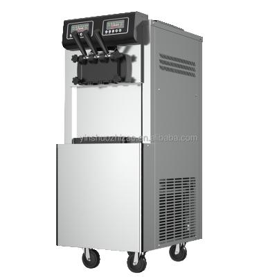 China Bakery YINSHUO BQC-1800 3 flavor MAQUINA DE HELADOS SOFT gelato ice cream machine price for sale