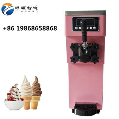 China Snack Factory 220V 50hz Mini Ice Cream Maker Factory Supply Brave Man Ice Cream Maker Machine Home Use Affordable Ice Cream Machine for sale