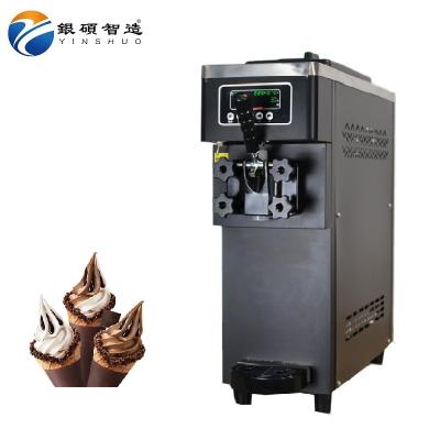 China Commercial Ice Cream Machine Price Brave Man Soft Ice Cream Machine Soft Ice Cream Snack Factory Softee Service for sale