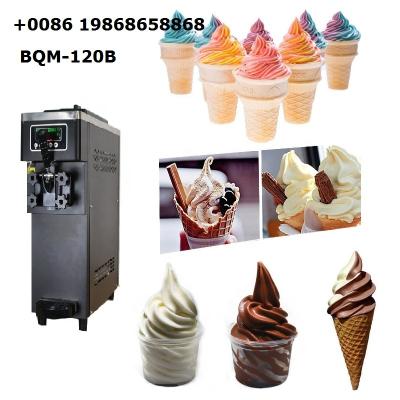 China Factory Commercial Brave Man Snack Ice Cream Frozen Yogurt Soft Soft Serve Making Soft Ice Cream Machine Price for sale