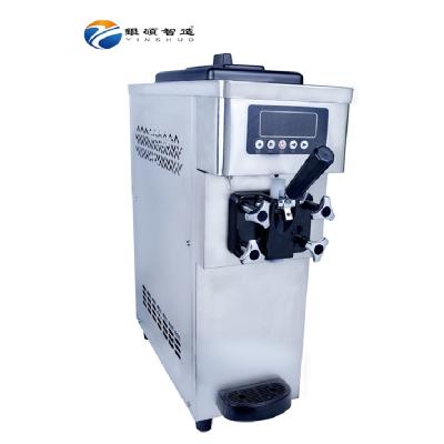 China Snack Factory YINSHUO 220V 60HZ Factory Cheap Price Soft Ice Cream Makers Commercial Soft Serve Ice Cream Machine for sale