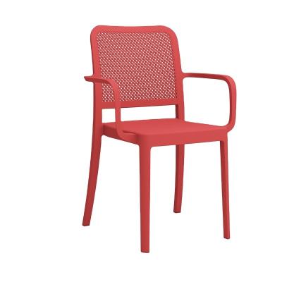 China Modern high quality leisure sillas and polypropylene with fiberglass armchairs for sale