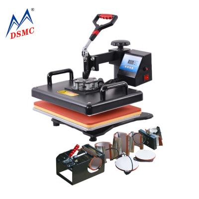 China Hot Selling Custom Custom 8 in 1 Heat Press for Vinyl Transfer Machine for Shirts Hats Mugs for sale