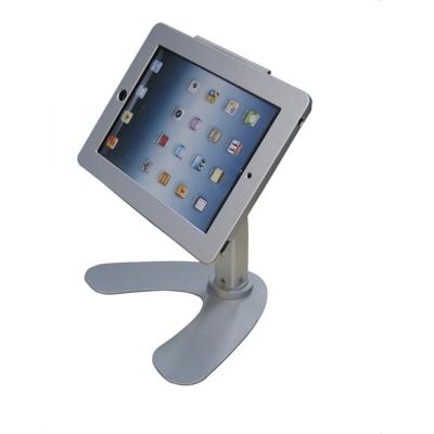 China Recinto dual del quiosco de Ipad del aluminio de las cerraduras del favorable quiosco de Ipad de la forma de V en venta