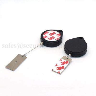 China CE 3M Sticker Anti Theft Retractable Pull Box With Extension Security Wire for sale