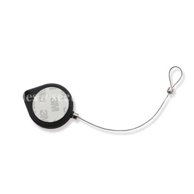 China 3M Adhesive Anti Theft Retractable Security Tether For Retail Shop for sale