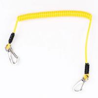 Chine Bobine en plastique Lanyard With Two Ends de fil de couleur d'OEM Pantone à vendre