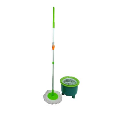 China 2021 Viable Hot Mockups Washing Spin Supplier Flat Simple Dry Bucket Mop Set for sale