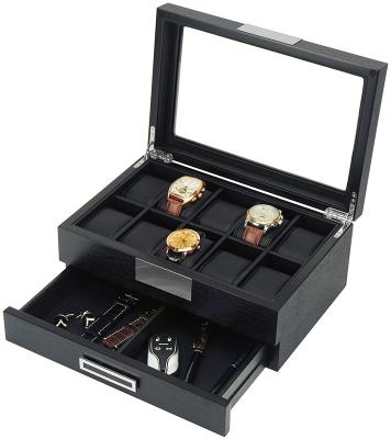 China Viable Wholesale Luxury High Quality Watches Wooden Box and Wooden Jewelry Watch Bracelet Box Organizer for sale