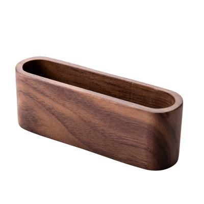 China Sustainable Luxury Desktop Place Card Holders Name Card Holder Wooden Wood for sale