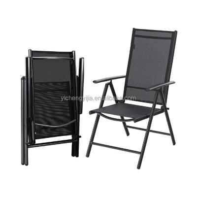 China Portable Aluminum Frame Foldable Garden Outdoor Reclining Chair for sale