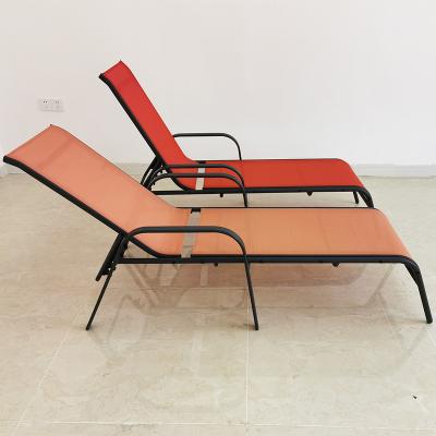 China Portable Outdoor Furniture Convertible Lounge Chair For Pool Deck Chair Sea Beach Diving Sofa for sale