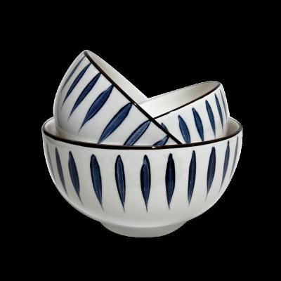 China Sustainable BOWL 3PCS CERAMIC BOWL SET DISHES COLORFUL COLOR GLAZED SOUP BOWL CUSTOMIZED LOGO for sale