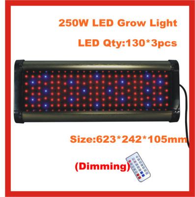 China PT250w full spectrum vegetation and flowering led grow light with timing and dimming modul for sale