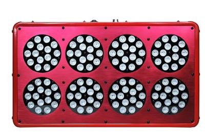 China greenhouse led lights hydroponics farm CIDLY LED 8 120*3w LED GROW LIGHTS for sale