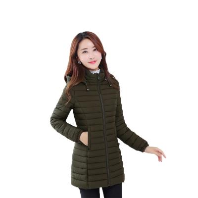 China Lowest Price Anti Shrink Lightweight Winter Warm Women Padded Coats For Ladies Latest Design for sale