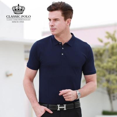 China High Quality Anti Shrink Logo 9 Colors Soft Touch Customized Shirts Fashion Breathable Polo T Shirt For Men for sale