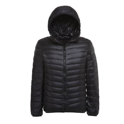 China Wholesale China Factory Sustainable Sports Waterproof Custom Mens Winter Jacket Hooded Down Jacket for sale