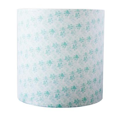 China Moisture Proof Urine Exposure Printing PE Stretch Film For Baby Adult Diapers Poly Backsheet for sale