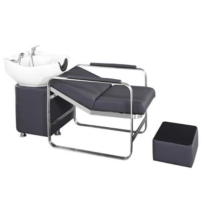 China QFP-SB04 Modern Salon Hair Sink Shampoo Bed Shampoo Basin Wash Bed for sale