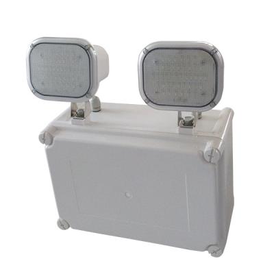 China Waterproof Rechargeable Sports Stadiums 12W IP65 Rate DC LED Emergency Twinspot Light for sale