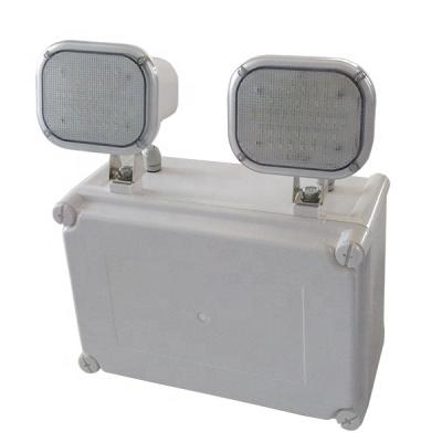 China Emergency Lighting High Lumen Output IP65 Fire Protection Twin Spot Emergency Lamp for sale