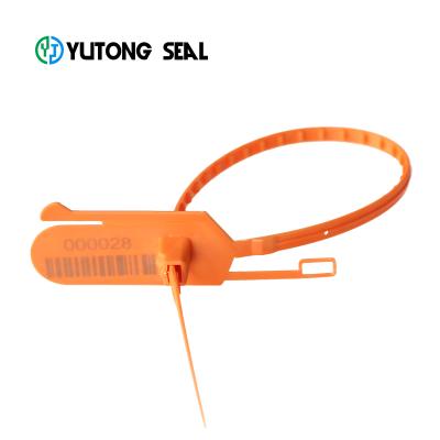 China YTPS006 Express Plastic String Tag Plastic Seal Printed Plastic Seal Price for sale