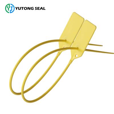 China PP+PE YTPS606 Adjustable Plastic Seal Plastic Seal For Bags Safety Plastic Seal for sale