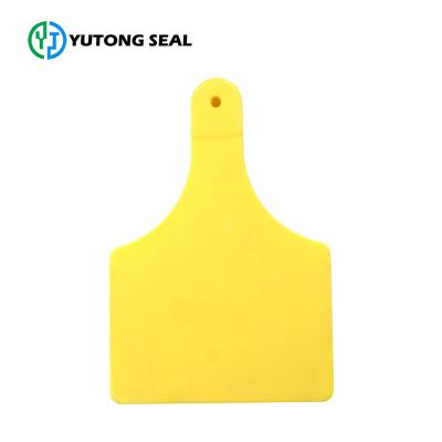 China YTET 001 farms ear tag blank cow animal ear tag with cheap ear tag printer for sale