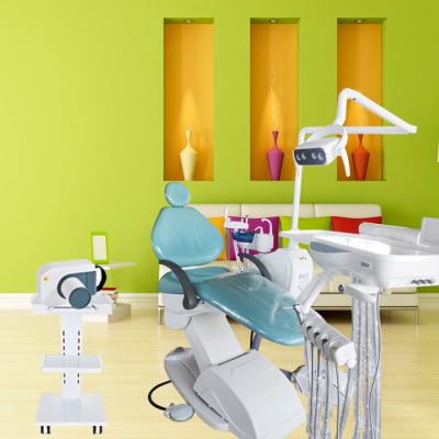 China acrylic dental chair with dental x ray machine and dental mobile cart for sale