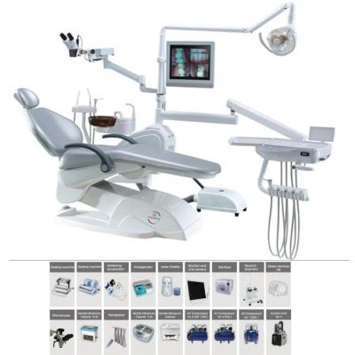 China Metal One Economic Dental Unit With Optional Dental Equipment Fashion Lab Dental Microscope Chair for sale