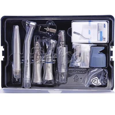 China Dental metal handpiece set low speed handpiece and high speed handpiece for sale