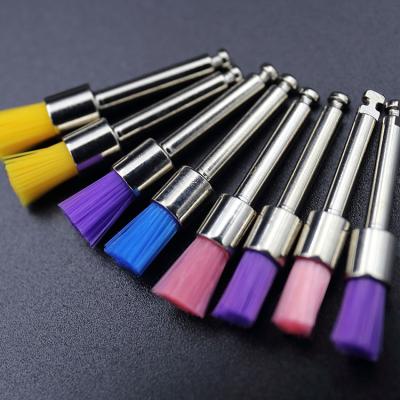 China Metal Colored Flat Latch Prophy Style and Polishing Brush PB-330 for sale