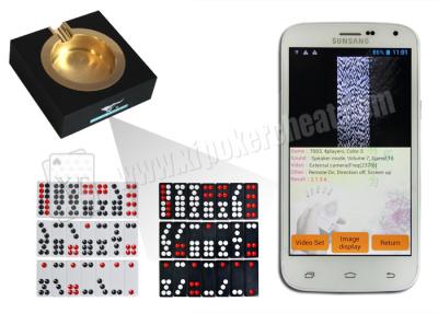 China White Poker Analyzer Phone Casino Magic Dice Invisible Gambling Accessories for sale