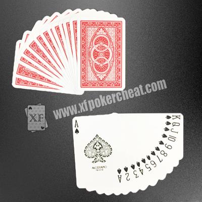 China Modiano Bike Trophy Plastic Marked Invisible Playing Cards / Italy Poker for sale