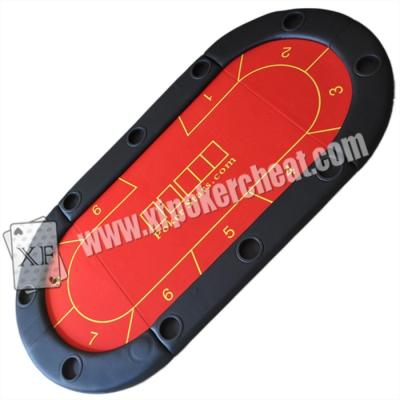 China Cámara incorporada de la tabla de Tejas Holdem para el tramposo de juego/el tramposo del casino en venta