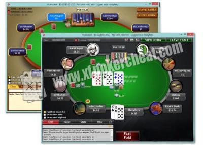 China Software de análisis inglés de Tejas Holdem del dispositivo del tramposo del póker con el sistema de XP en venta