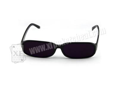 China Casino Poker Cheat Plastic Purple Perspective Glasses For Magic Props for sale