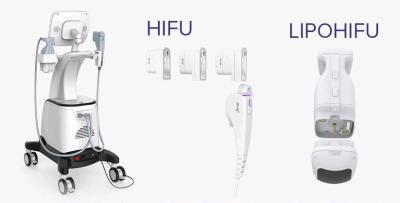 China 2018 hot sale 2 in 1 HIFU and LipoHifu for skin tightening and fat reduction for sale