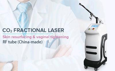 China 60W 10600nm RF excited Metal Tube Co2 fractional laser with Ultrapulse mode for sale