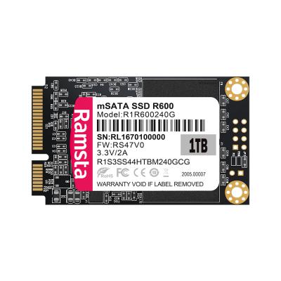 China Hot selling OEM SSD Sata 1TB hard drive 1tb Msata SSD for Laptop PC for sale