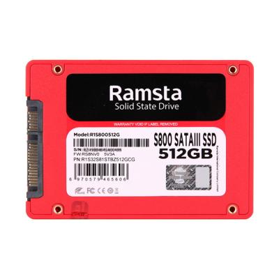 China Ramsta Ram 120GB/128GB/240GB/256GB/480GB/512G/960GB/1TB/2TB 2.5'' Solid State Drive Hard Disk Drive for sale