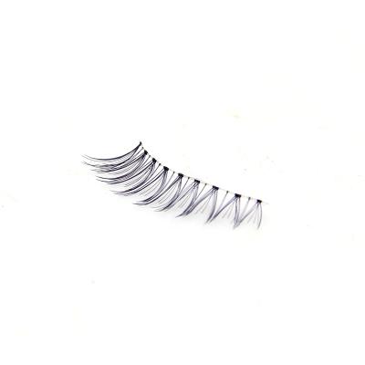 China 2021 Hot Selling Durable Private Label Synthetic Transparent Hair Rod False Eyelashes for sale