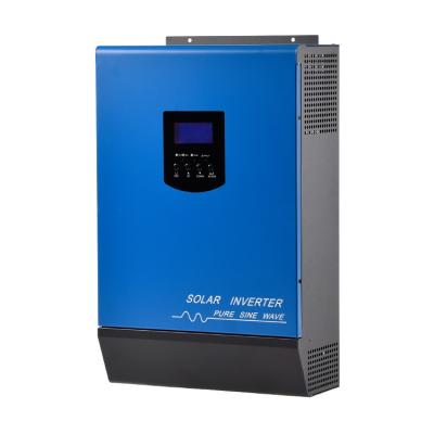 China 5kva 5kw 5000w 48v 80a home charger mpp solar power system low frequency hybrid 3 phase power system solar inverters mpp solar power system inverter for sale