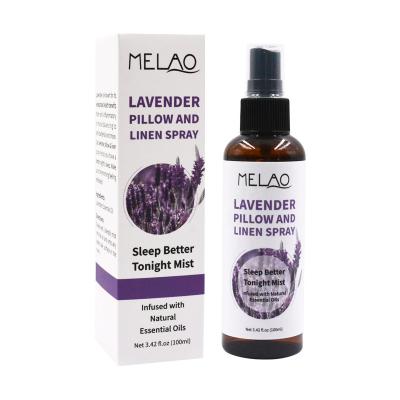 China Spray 100% Natural Private Label Sleep Lavender Essential Oil Pillow Mist and Linen Spray for Women and Men for sale