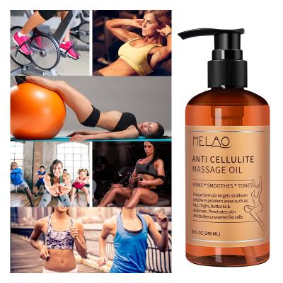 China Natural Skin Revitalizer MELAO Anti Body Care Fat Burning Fat Belly Cellulite Weight Loss Weight Massage Hot Slimming Fat Burning Oil For Women for sale