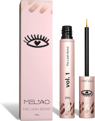 China MELAO 100% Moisturizer OEM Private Label Eyelash Growth Serum Enhancer Eyelash Extension Growth Serum Natural Amazon Hot Sales for sale