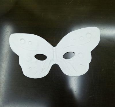 China Party Use Halloween Party Plastic Mask White Venetian Mask For Party for sale