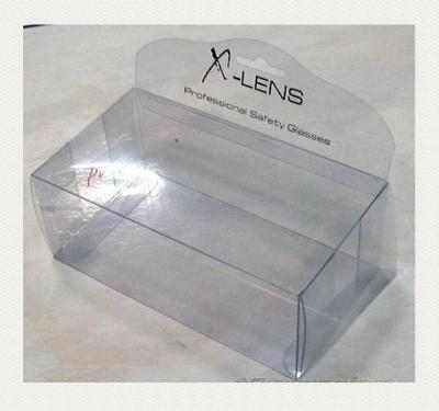 China Recyclable Clear Transparent Gift Folding PET/PVC/PP Plastic Box Packaging for sale